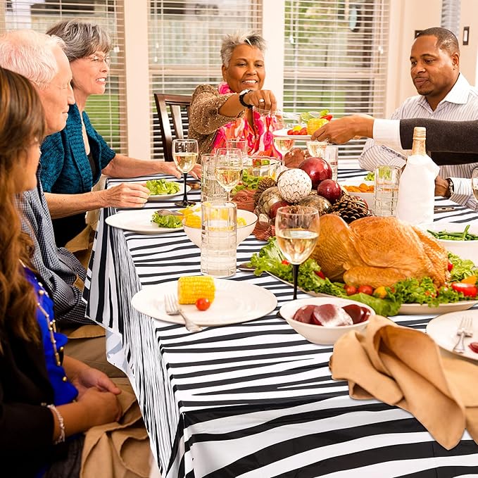 Animal Safari Tablecloth Jungle Animal Theme Tablecover Tiger Zebra Giraffe Print Table Cover Tropical Leaf Tablecloth Party Supplies for Jungle Safari Birthday Baby Showers (Greenery Style, 3 Pcs)