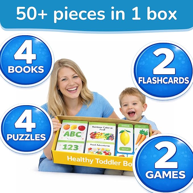 Preschool Learning Activities for Toddlers, Learning Toys for 2 Year Olds, Educational Flashcards, Montessori Books and Games, Gifts and Toys for 1 Year Old Boy, First Birthday Gift For Boys