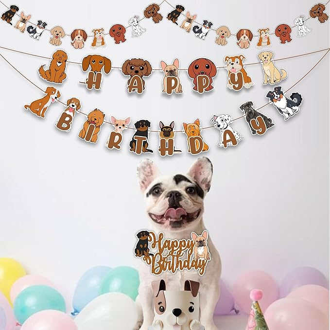 Seyal® Pupy Dog Theme Birthday Party Supplies