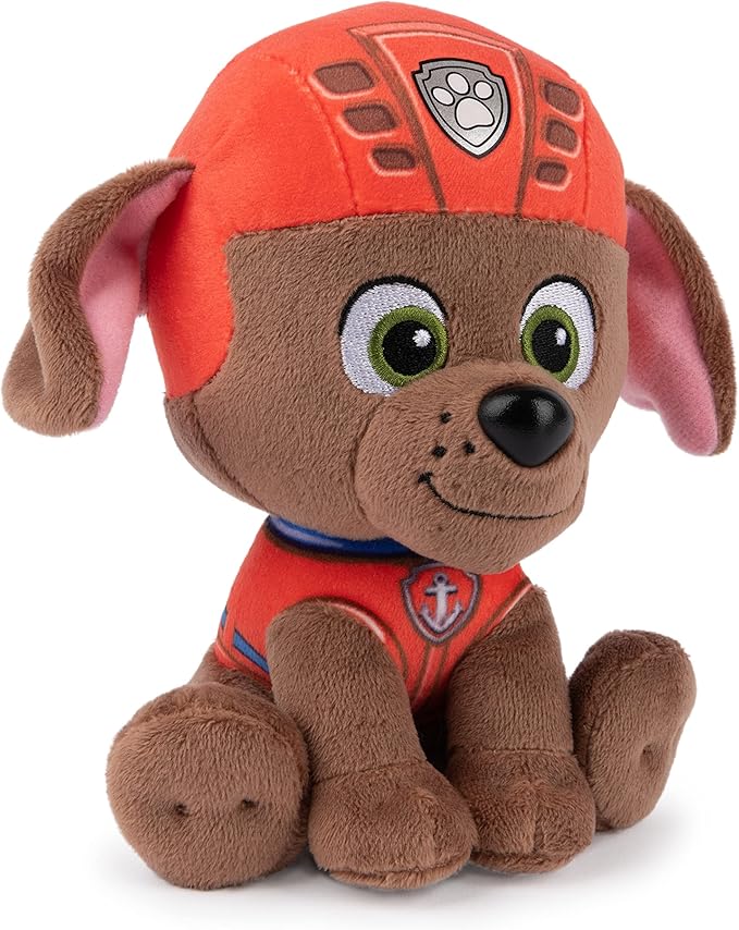 GUND Official PAW Patrol Zuma in Signature Water Rescue Uniform Plush Toy, Stuffed Animal for Ages 1 and Up, 6" (Styles May Vary)