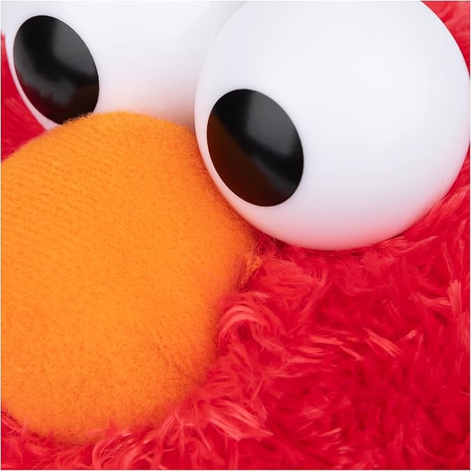 GUND Sesame Street Official Elmo Muppet Plush, Premium Plush Toy for Ages 1 & Up, Red, 13”