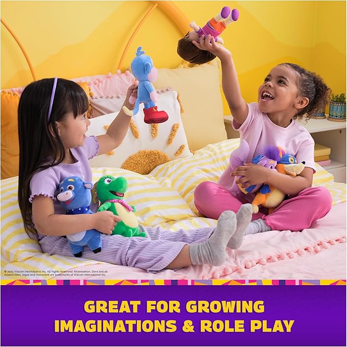 Dora Official Boots Plush Doll, Educational Toys