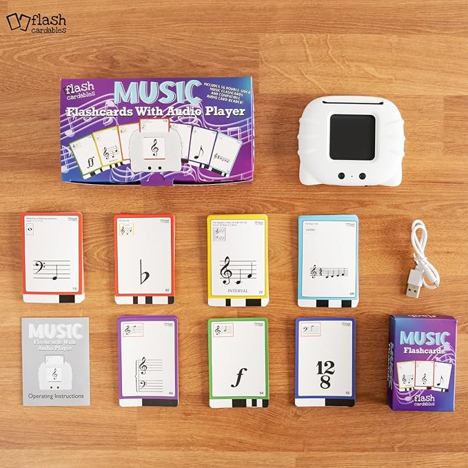Audio Flashcard Player: Interactive Flashcards for Learning Music Theory and Ear Training