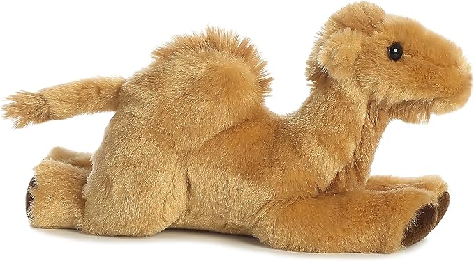 Aurora® Adorable Mini Flopsie™ Camel Stuffed Animal - Mini Companions Ready for Playful Adventures - for Kids All Ages, Toddlers, Adults, and Families - Brown 8.5 Inches