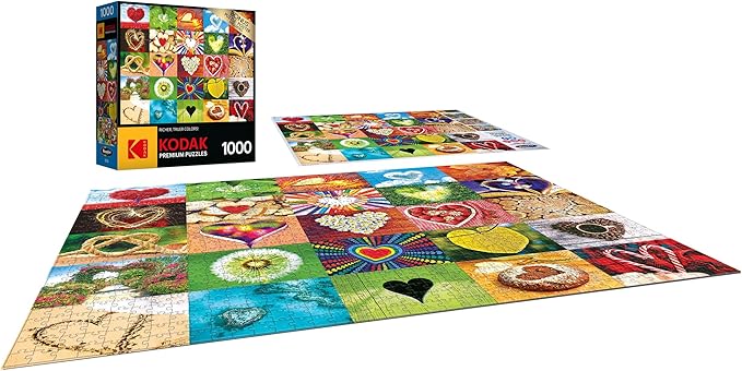 RoseArt - Kodak Premium - Love is Everywhere - 1000 Piece Jigsaw Puzzle for Adults
