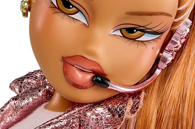 Bratz Pop Starz Yasmin Fashion Doll with Accessories and Charm