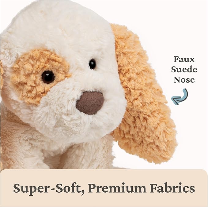 GUND Cozys Collection Puppy Plush, Puppy Dog Stuffed Animal for Ages 1 and Up, Tan/Cream, 10"
