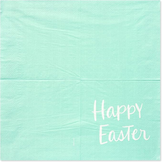 American Greetings 50-Count Beverage Napkins, Easter Party Supplies