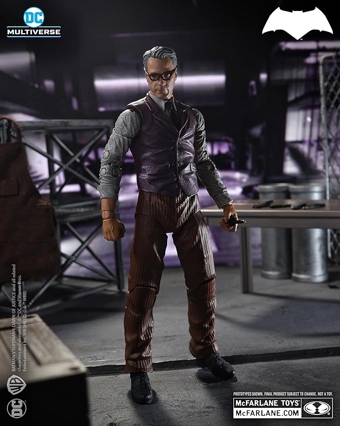 McFarlane Toys - DC Multiverse Alfred Pennyworth (Batman v Superman: Dawn of Justice) 7in Action Figure