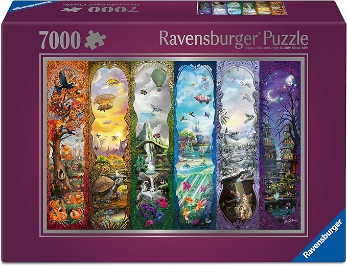 Ravensburger The Six Portals 7000 Piece Jigsaw Puzzle | Premium Quality Made in Europe | FSC Certified Materials