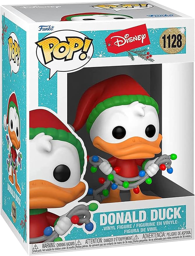 Funko Pop! Disney: Holiday 2021 - Donald Duck - Collectable Vinyl Figure - Gift Idea - Official Merchandise - Toys for Kids & Adults - Holidays Fans - Model Figure for Collectors and Display