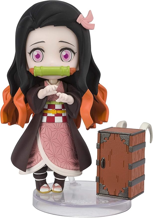 TAMASHII NATIONS - Demon Slayer: Kimetsu no Yaiba - Kamado Nezuko, Bandai Spirits Figuarts mini Action Figure