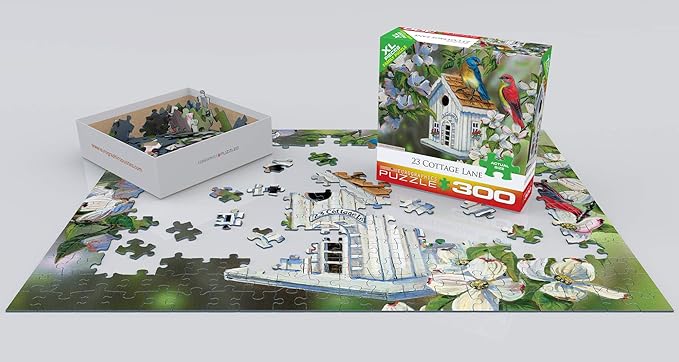 EuroGraphics 23 Cottage Lane Puzzle (300-Piece)