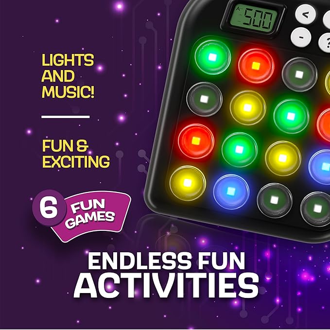 Croove Brain Teasers & Memory Game, 6 Fun Games for Kids, Easter Gifts for Kids, Cool Stocking Stuffers Toys, Best Activities for Boy, Gift Ideas for Boys & Girls Ages 6-8 9 10 11+ Year Old