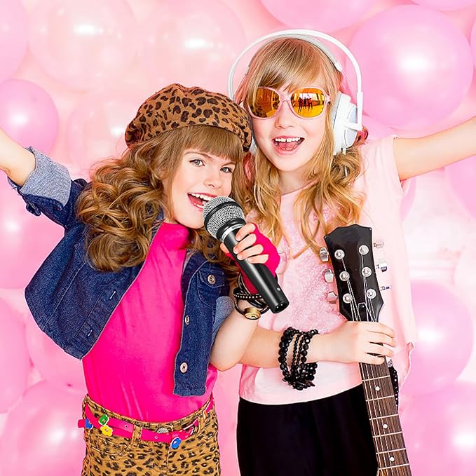 1pc Fake Microphone Toy for Toddlers Kids Toy Microphone Prop for Party Stage Performance
