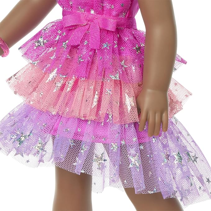 American Girl, AG Sisters Glitz & Glam Fashion Set, Doll Clothes, for 14.5-inch Dolls, 7 pcs, for Ages 4+