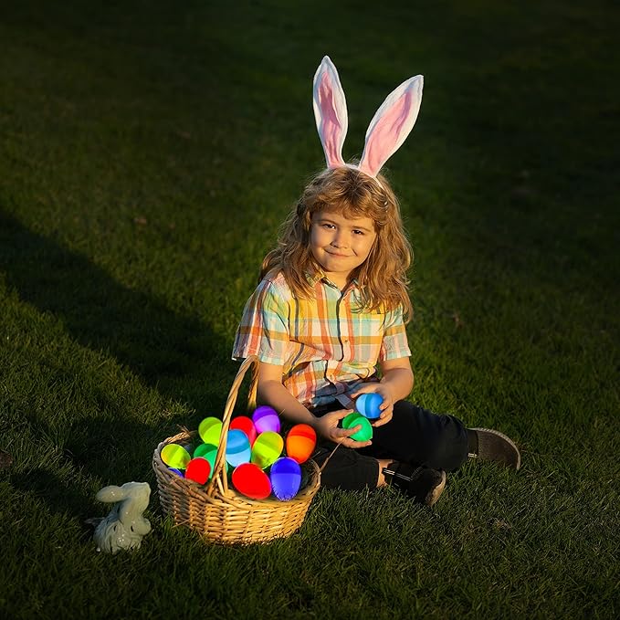 JOYIN 400 Mini Glow Sticks(1.7"), 8 Colors, Glow in The Dark for Easter Eggs Party Favors,Easter Basket Stuffer Party Pack, Weddings Classroom Decorations Prizes