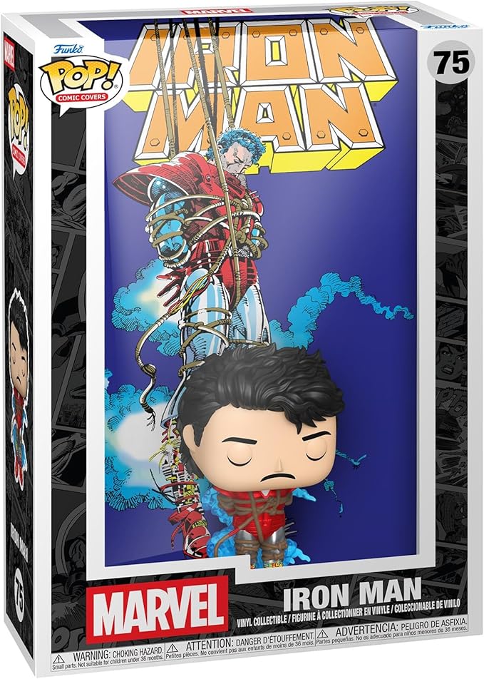 Funko Pop! Comic Cover: Marvel - Iron Man '68 - Collectable Vinyl Figure - Gift Idea - Official Merchandise - Toys for Kids & Adults - Marvel Comics Fans - Model Figure for Collectors and Display