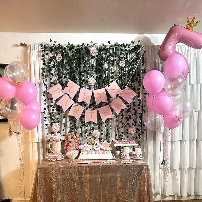 40 Inch 2nd Birthday Number Balloon, Pearl Pink Foil Giant Number Balloons 0-9 with Crown, for Kids Girls Women 20th Birthday Party Decor Baby Shower Anniversary New Year Party Decoration Supplies
