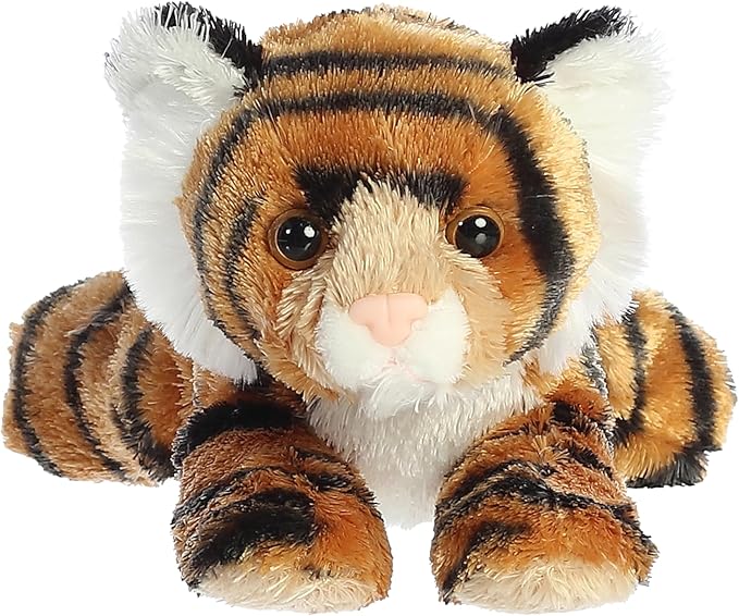 Aurora® Adorable Mini Flopsie™ Tanya™ Stuffed Animal - Mini Companions Ready for Playful Adventures - for Kids All Ages, Toddlers, Adults, and Families - Brown 8 Inches