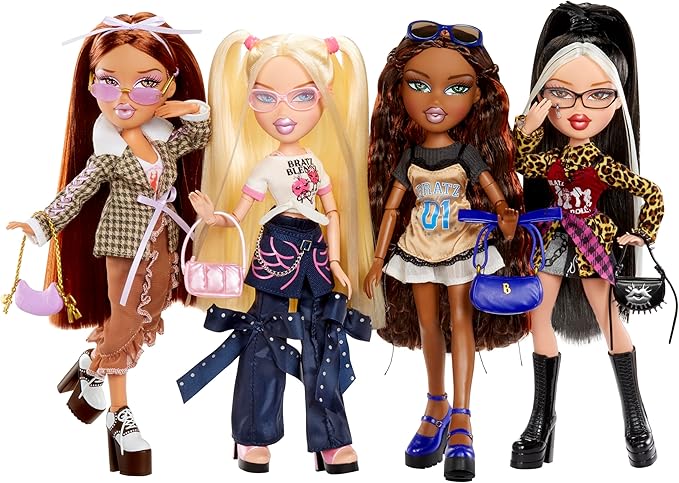 Bratz Stylin' Jade Fashion Doll with Customizable T-Shirt for You and Accessories