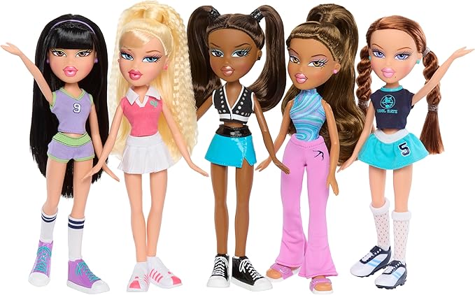 Bratz Play Sportz Yasmin Fashion Doll with Accessories, Gymnastics