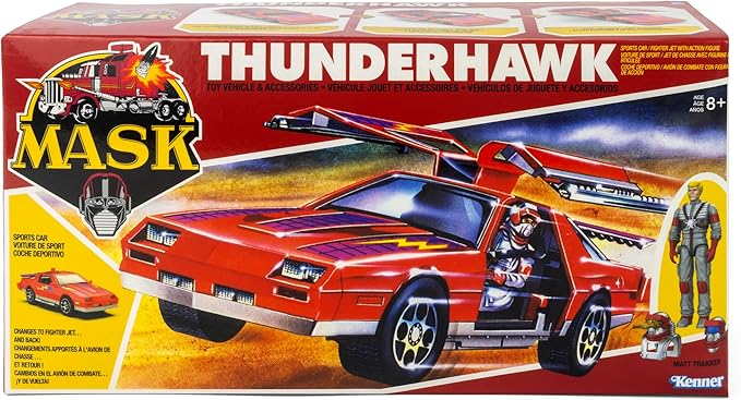 The Loyal Subjects M.A.S.K. Thunderhawk with Matt Trakker Figure