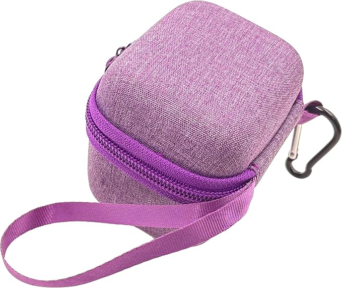 Hard Carrying EVA Case Compatible with Bitzee Digital Pet Interactive Virtual Toy, Storage Travel Holder for Bitzee Virtual Electronic Pets Accessories for Kids (Case Only) (Purple)