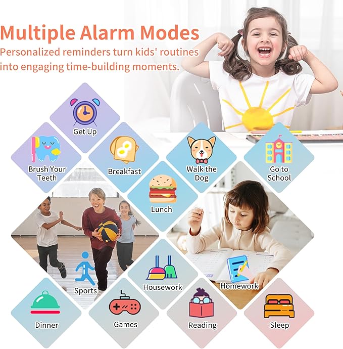 Smart Watch for Kids with 39 Puzzle Games HD Touch Screen Camera Video Music Player Pedometer Alarm Clock Flashlight 12/24 hr Kids Watches Gift for 4-12 Year Old Boys Girls Toys