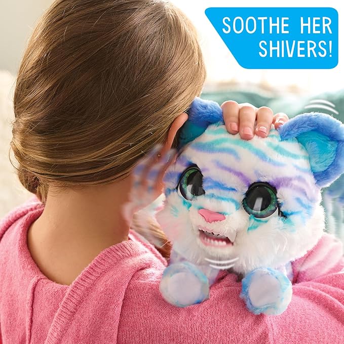 Just Play furReal Lil Wilds North The Sabertooth Kitty Interactive Pet, Kids Toys for Ages 4 Up