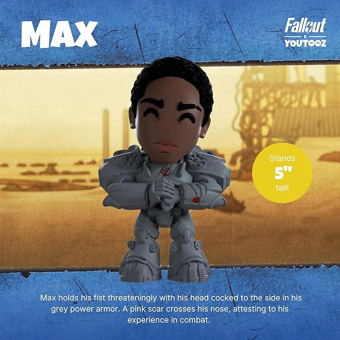 Youtooz Fallout Max 5" Vinyl Figure, Collectible Fallout TV Show Max from The Series Collection
