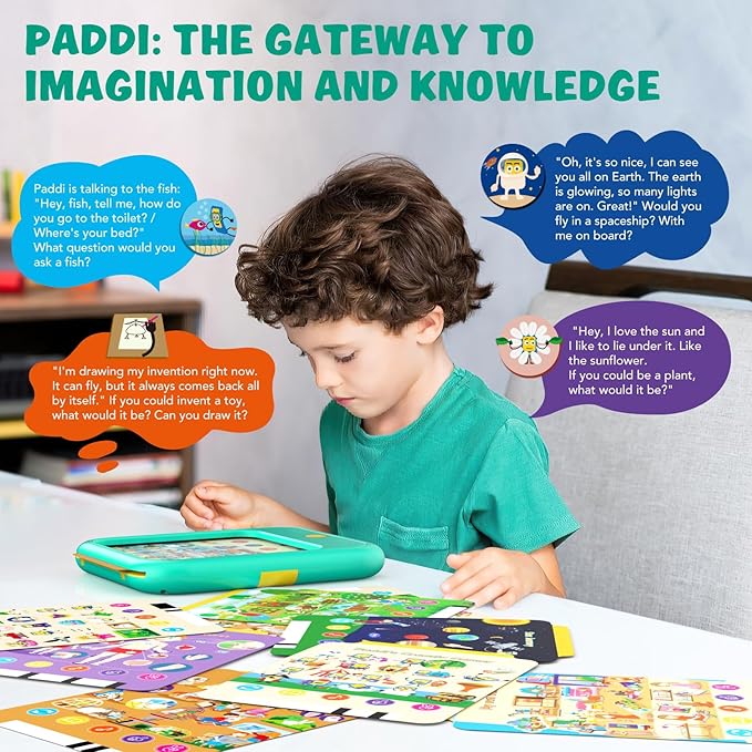 Kids Learning Tablet Educational Learning Pad for Toddlers 2-5 to Learn Alphabets, Numbers, Foods, Time, Music, Vehicles,Tablet Toy for Toddlers Ages 2 3 4 5 6 Years Old Green