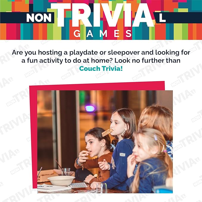 Couch Trivia Digital Game A Fun and Educational Game About History with Virtual Host for Kids (Pandora's Box)