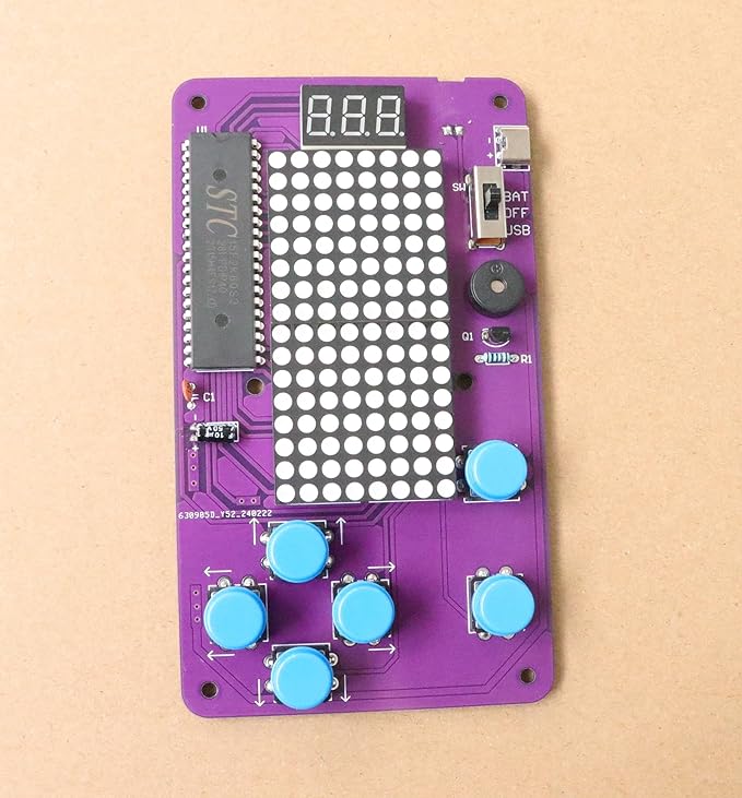 Soldering Practice Kit，DIY Electronics Projects for Starter，DIY Practical Electronic Project Learning Circuit Solder Board， STEM Practice Science Project
