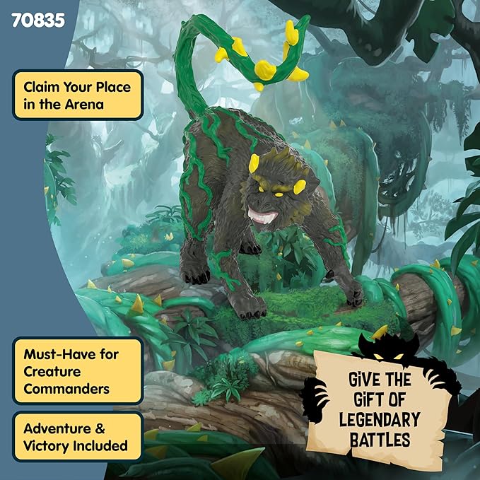 Schleich Eldrador Creatures - 3" Jungle Chimpanzee Toy - Durable Beast Figure for Boys and Girls - Imaginative Play Fantasy Chimp Figurine - Monster Monkey Toys for Kids Ages 7+ | 70835
