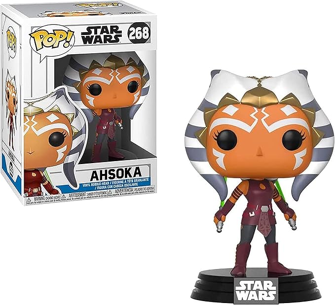 Funko POP!: Star Wars: Clone Wars: Ahsoka Tano - Collectible Vinyl Figure - Gift Idea - Official Merchandise - for Kids & Adults - TV Fans - Model Figure for Collectors and Display