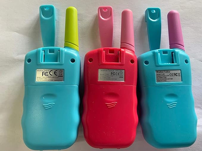Selieve Walkie Talkies for Kids 3 Pack, Toys for 3-12 Year Old Boys or Girls, 3 KM Range Indoor Outdoor Activity Stem Toys, Gifts for 5-8 Year Old Boys and Girls