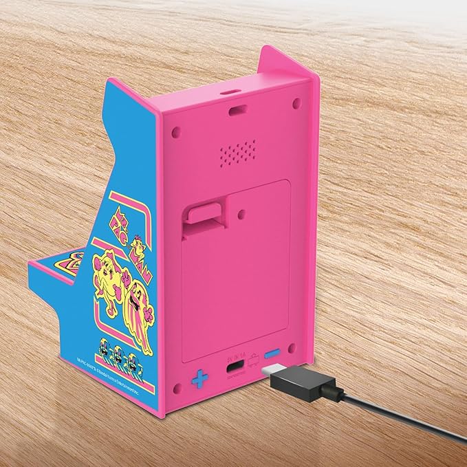 My Arcade Ms. Pac-Man Nano Player - 4.8" Mini Arcade, 2.4" Screen, Arcade Classics, Retro Consoles