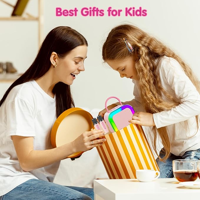 Kid MP3 Players for Party Music Learning P-Ink (Pink)