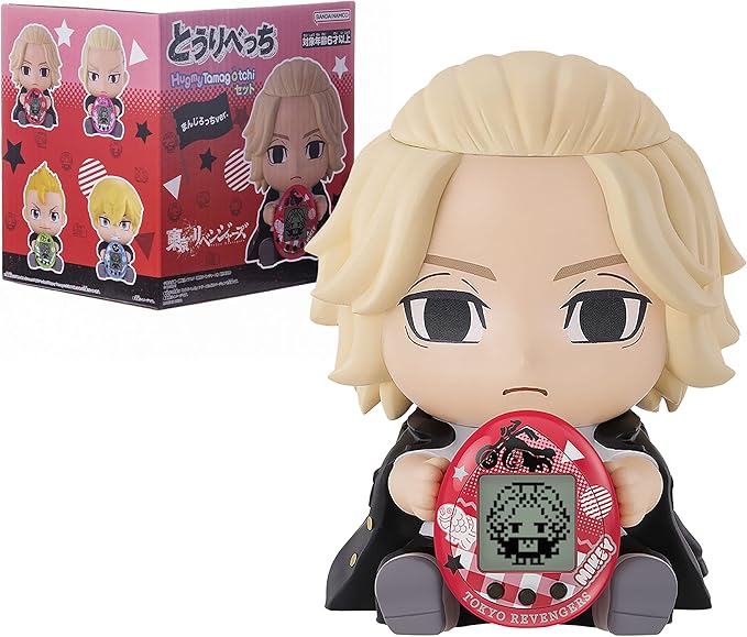 Tamagotchi Nano x Tokyo Revengers - Manjiro, HugmyTamagotchi Vinyl Figure