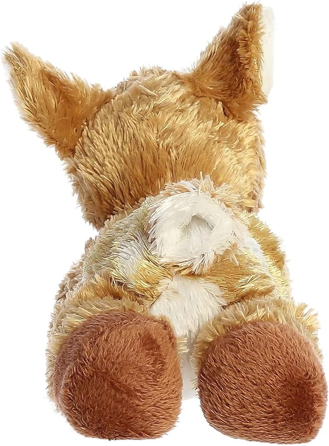 Aurora® Adorable Mini Flopsie™ Fawne Stuffed Animal - Mini Companions Ready for Playful Adventures - for Kids All Ages, Toddlers, Adults, and Families - Brown 8 Inches