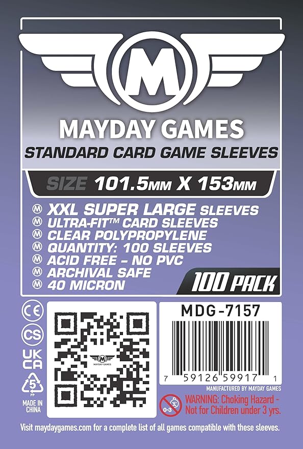Mayday Games Dune: Imperium – Uprising -Standard Compatible Card Sleeve Bundle