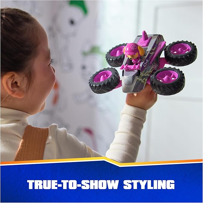 Paw Patrol: Rescue Wheels Skye’s Jet, Toy Truck with Transformation into Jet-Mode and Collectible Action Figure, Kids Toys for Boys & Girls Ages 3+