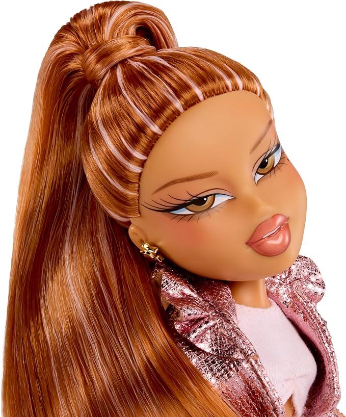 Bratz Pop Starz Yasmin Fashion Doll with Accessories and Charm