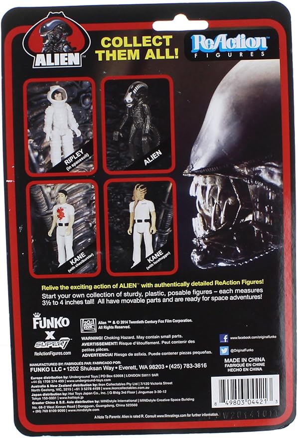 Funko Reaction: Alien Metallic Action Figure