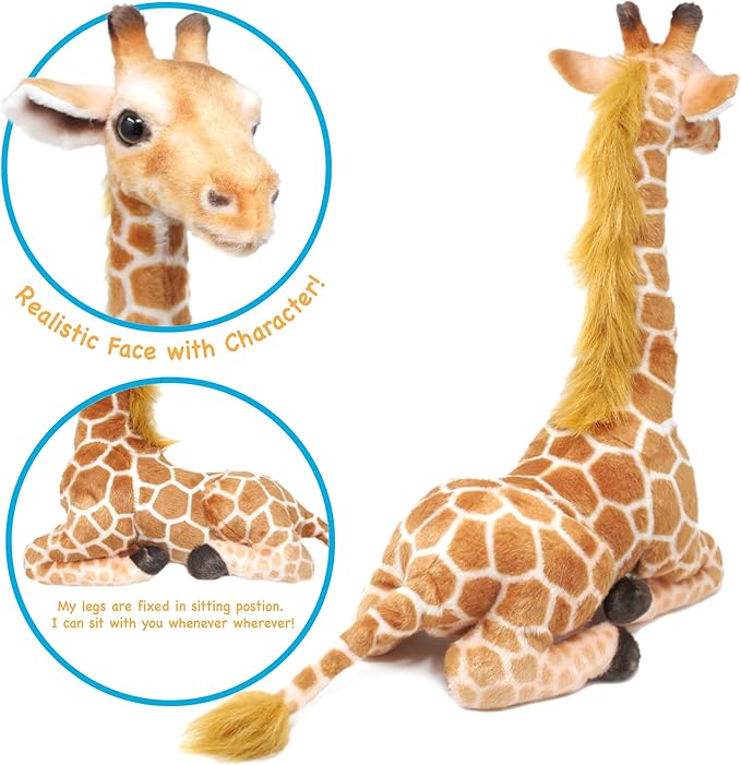 Jehlani The Giraffe - 18 Inch Stuffed Animal Plush