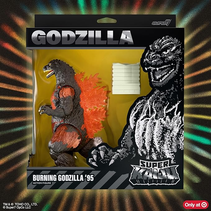 Super7 Toho Super Kaiju Wave 02 - Burning Godzilla (1995) Action Figure