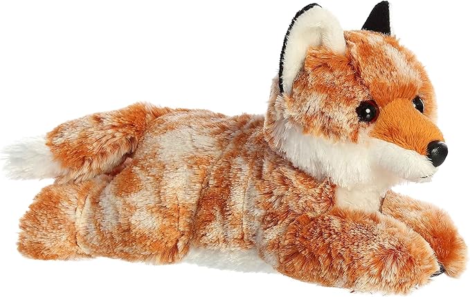 Aurora® Adorable Mini Flopsie™ Autumn Fox™ Stuffed Animal - Playful Ease - Timeless Companions - Orange 8 Inches