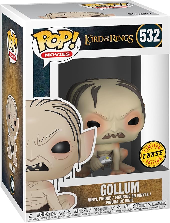Funko POP! Movies: Lord of The Rings - Gollum (Styles May Vary) Collectible Figure
