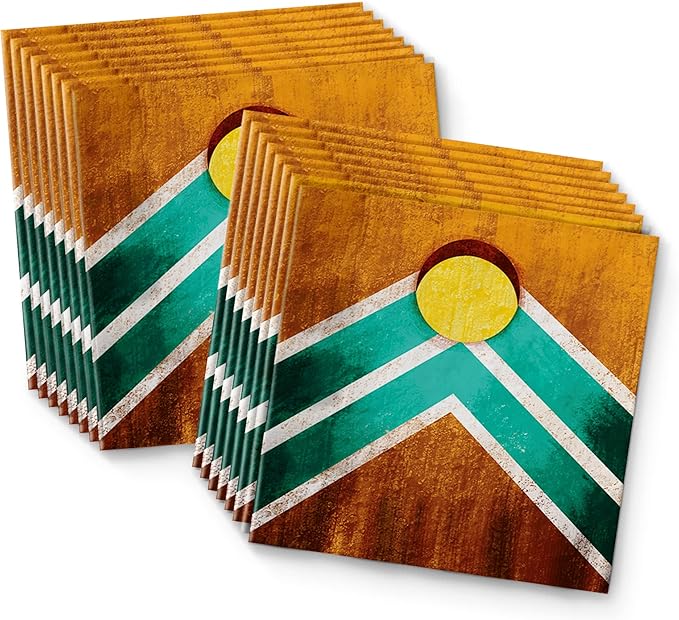 Cornhole Bean Bag Toss Party Supplies - Lake Tableware Set for 16 | Includes Plates, Napkins and Cups